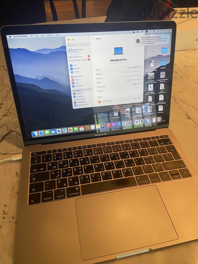 Apple used macbook pro 2017. 3