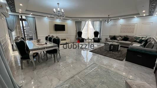 Apt. 186 M 3 BR in Tag Sultan Fully finished & Furnished with Air-conditions view Garden