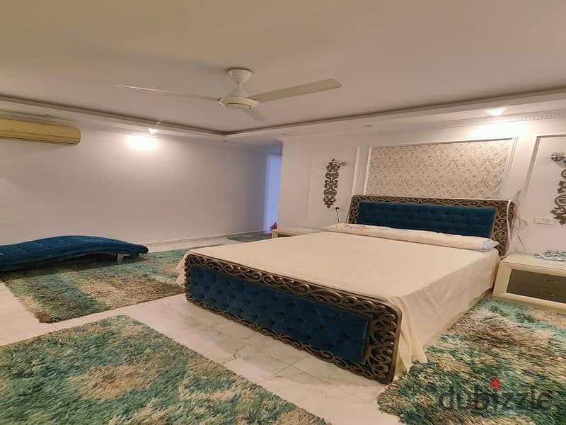 Apt. 186 M 3 BR in Tag Sultan Fully finished & Furnished with Air-conditions view Garden 4