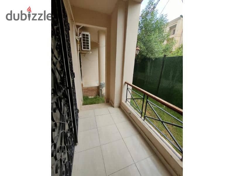 Duplex with garden for rent, fully furnished with appliances, in front of Saudi Supermarket and Golden Gym Compound, Hadayek El Mohandiseen, Sheikh Za 2