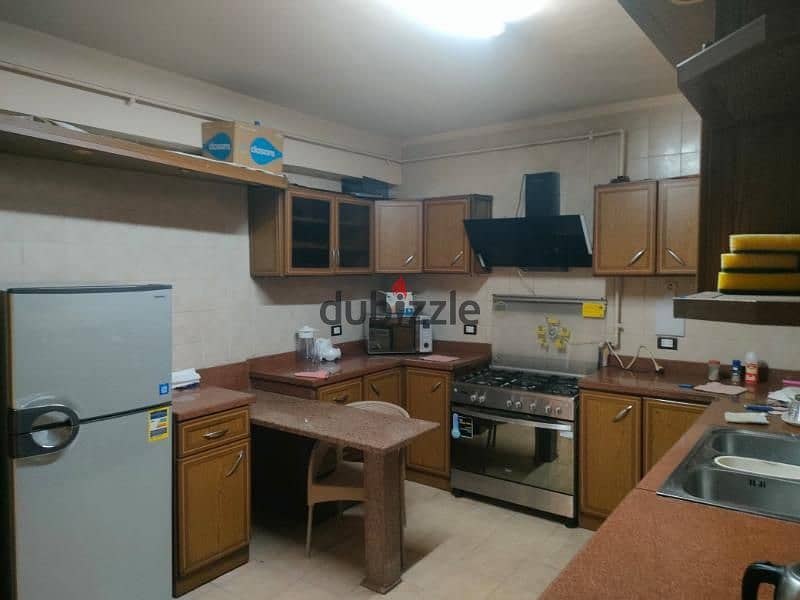 Duplex with garden for rent, fully furnished with appliances, in front of Saudi Supermarket and Golden Gym Compound, Hadayek El Mohandiseen, Sheikh Za 5