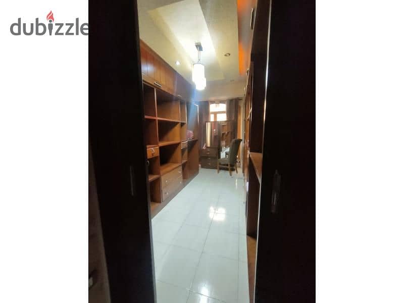 Duplex with garden for rent, fully furnished with appliances, in front of Saudi Supermarket and Golden Gym Compound, Hadayek El Mohandiseen, Sheikh Za 12