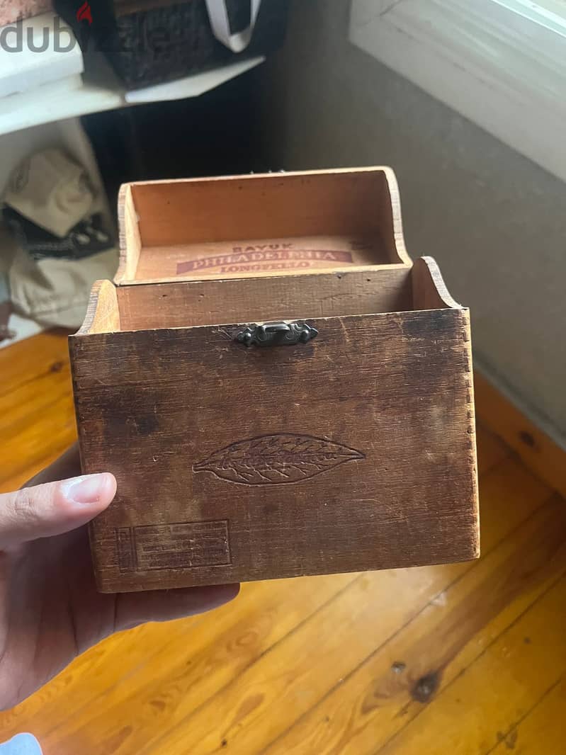 1920's Bayuk Philadelphia Longfello Panatella Extra Empty Cigar Box 1