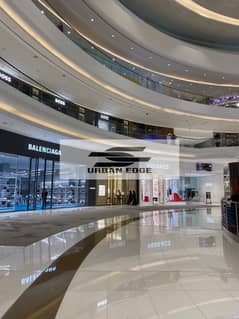 Rented shop for sale 90 sqm first floor facade in a luxury mall near the southern 90th Street