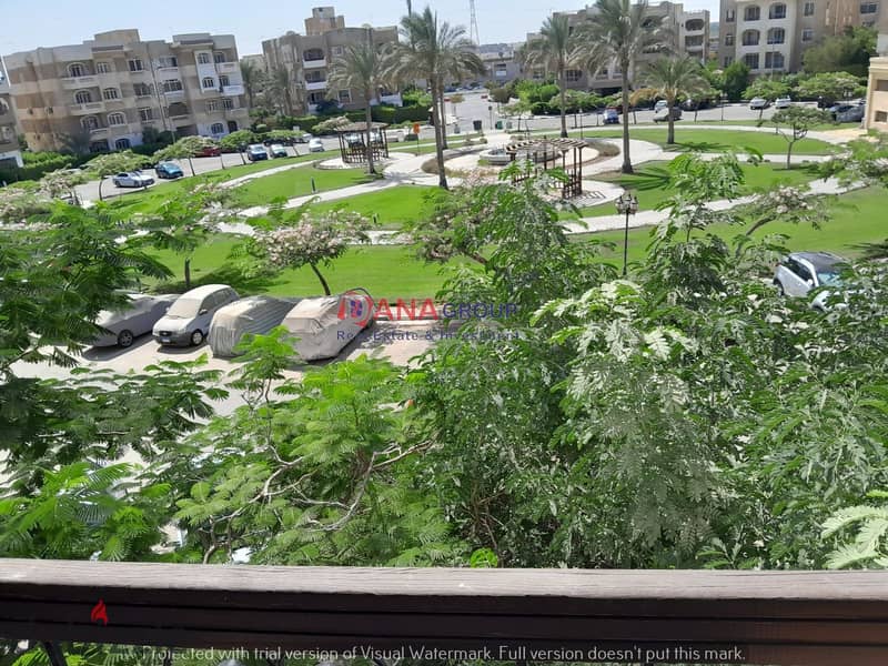 Apartment for rent in Beverly Hills Sheikh Zayed First Phase  Fully furnished with air conditioning The area is 140 meters 3 rooms, including a master 5