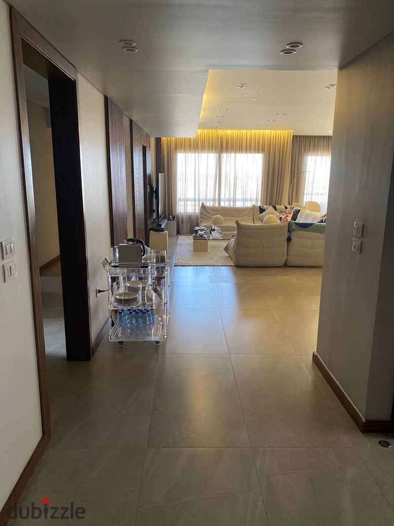 Apartment for sale in New Giza Compound, Sheikh Zayed View, distinguished by kitchen and air conditioning 2