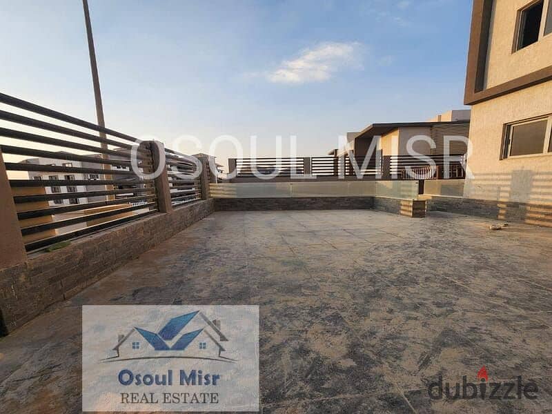 Twin house for sale in Al Khamael, semi-finished, with swimming pool 5