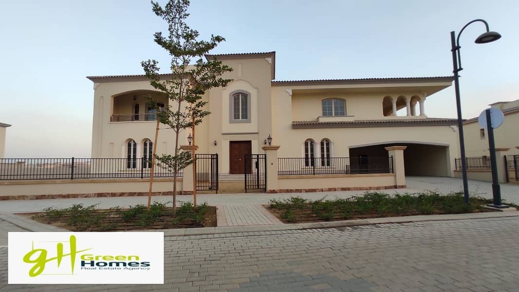 Standalone Villa Fully Finished For sale Ready to move at Uptown Cairo 0