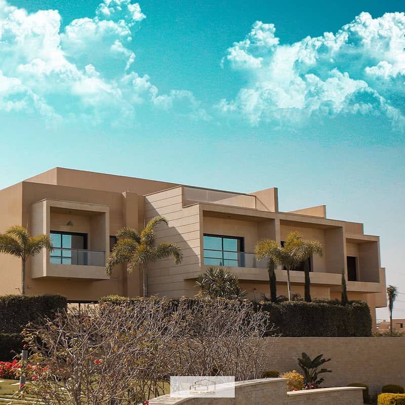 Receive a ground floor apartment in Garden now in the most important location in Sheikh Zayed at a special price 6