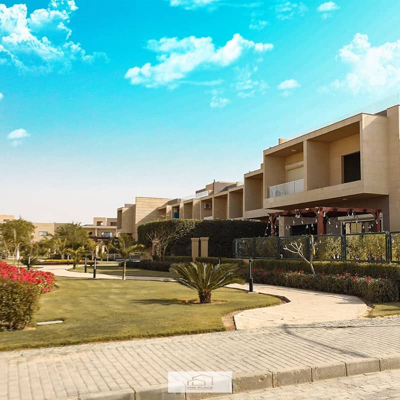 Receive a ground floor apartment in Garden now in the most important location in Sheikh Zayed at a special price 7