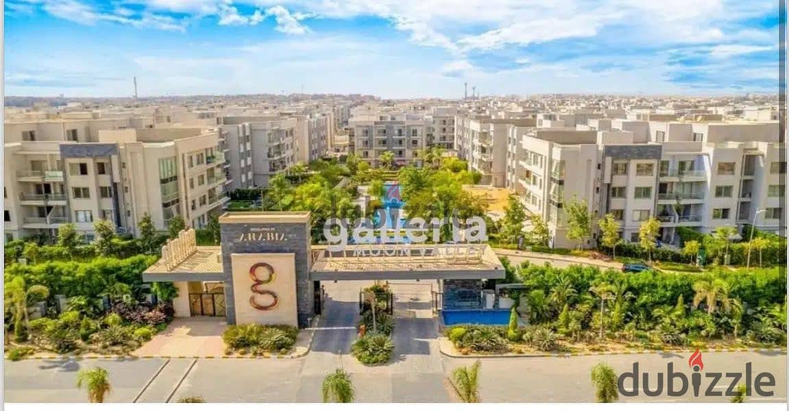 امتلك الان شقة بجاردن استلام فورى ريسيل  فى الجولدن سكوير مكمبوند جالريا مون فالى Galleria Moon Valley 5