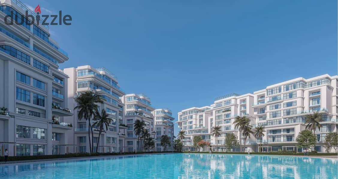 Apartment for sale at a special price in Lumia Lagoons Compound with a 10% down payment and installments over 8 years 0