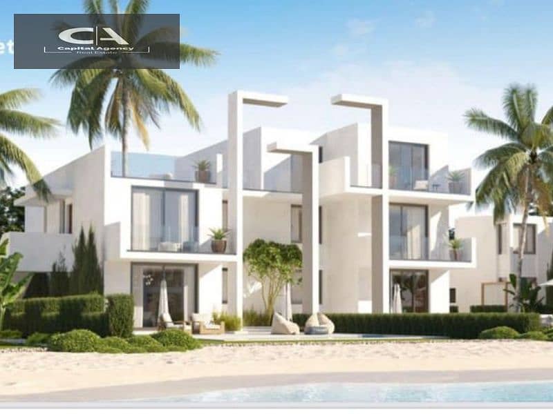 Book your chalet in Offer Cityscape, fully finished, next to La Vista Bay Special cash discount | Only 5% down payment 2