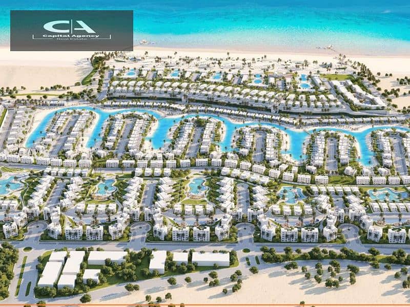 Book your chalet in Offer Cityscape, fully finished, next to La Vista Bay Special cash discount | Only 5% down payment 10