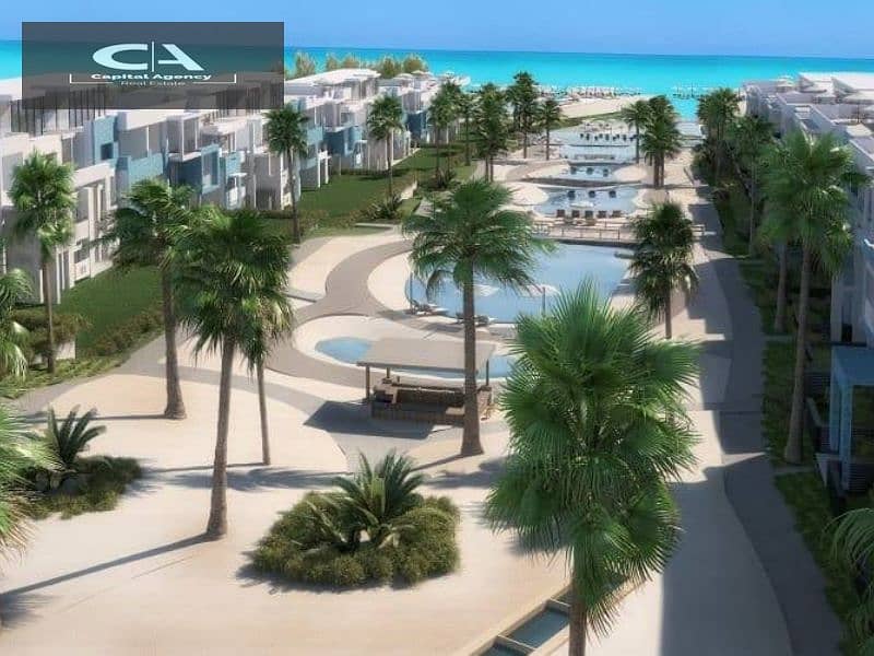 With only 5% down payment, a chalet for sale in offer Cityscape, on the coast, next to La Vista Bay View the lagoon live | 15% cash discount 7