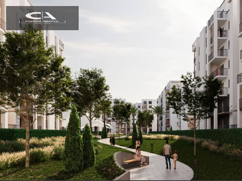 Apartment for sale in the heart of Sheikh Zayed - next to Emaar | Fully finished - with only 15% down payment - delivery soon - Prime Location | Bliss 8