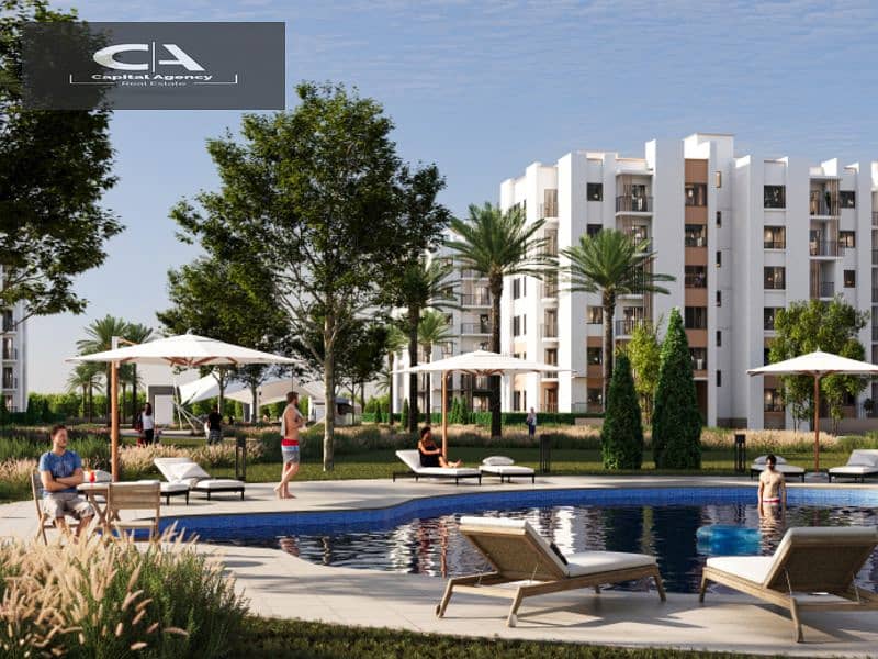 Apartment for sale in the heart of Sheikh Zayed - next to Emaar | Fully finished - with only 15% down payment - delivery soon - Prime Location | Bliss 12