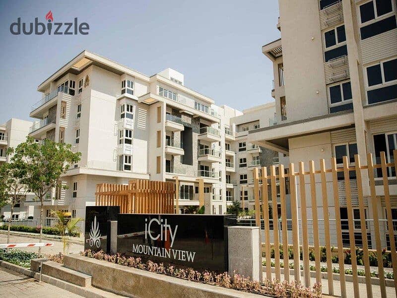 Receive your apartment now in Mountain View iCity Settlement, immediate receipt, minutes from the American University and minutes from Mostaqbal City 11