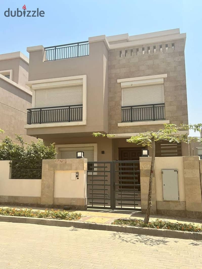 فيلا جاهزة للمعاينة بسعر مغري في قلب كمبوند تاچ سيتي A villa ready for inspection at an attractive price in the heart of taj City Compound 0