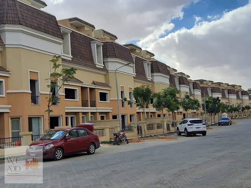 Pay a down payment of 5,500,000 and receive an immediate S Villa of 260 m with a 70 m garden in Sarai Compound, Phase S1,on the Suez Road in New Cairo 17