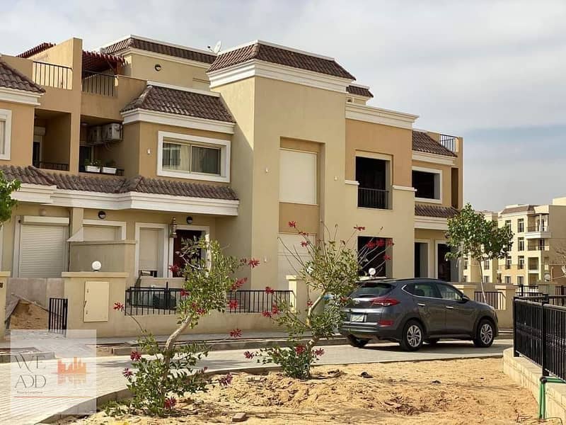 S villa ريسيل مساحة 212م كورنر في مرحلة sheya بكمبوند سراي Sarai بمقدم 2,900,000 تكملة اقساط القسط كل 3 شهور 7