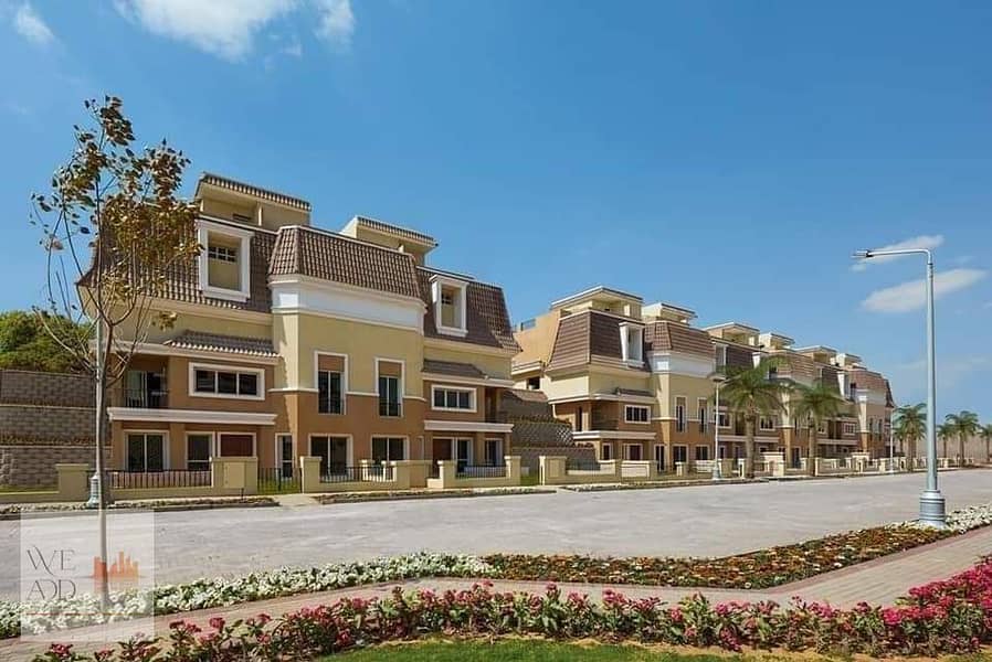 S villa resale area 212 m corner in Sheya phase in Sarai compound with a down payment of 2,900,000 and installments to be paid every 3 months 16