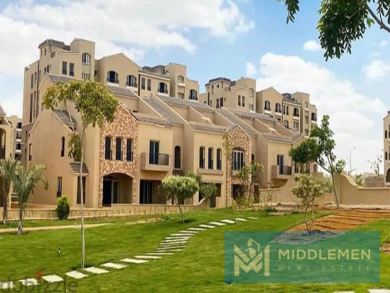 duplex 225 m garden 144 m delivered prime location green square mostakbal city 3