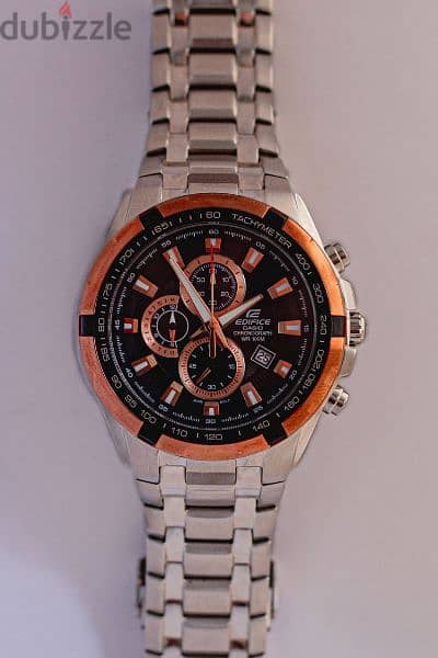 Casio Edifice EF-539D-1A5 Chronograph Stainless Steel Strap Watch