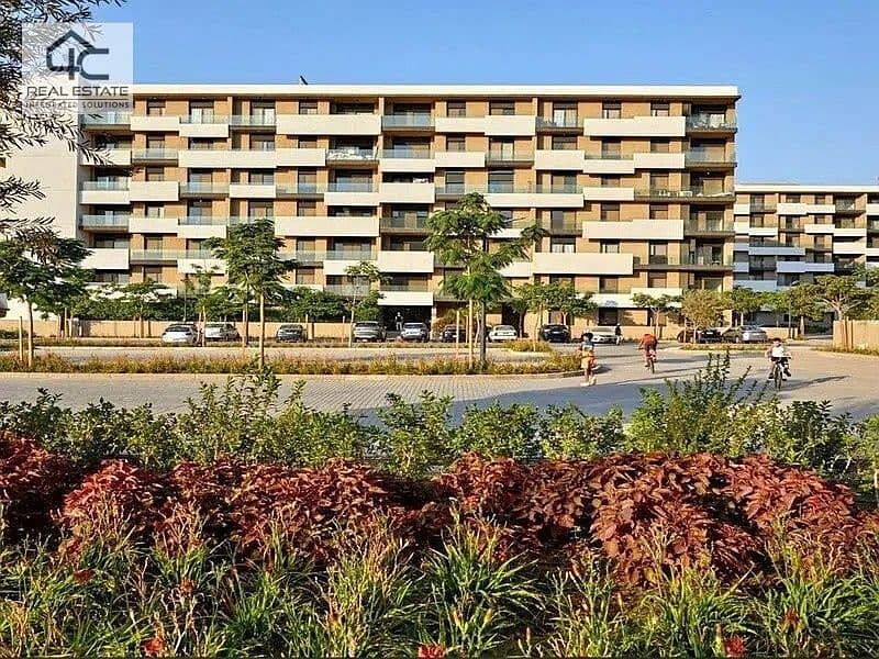 Fully Finished apartment with air conditioners136 sqm with prime view, at the lowest price, in Al Burouj Al Shorouk Compound 1