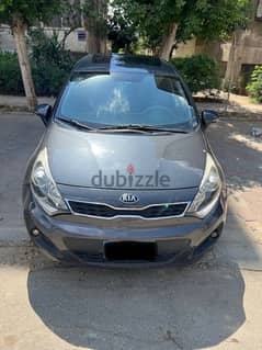 Kia Rio 2013 top line بصمه خليجي