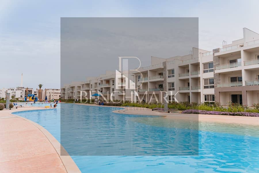 Chalet 90m for sale in installments over the longest payment period in Aroma Village Ain Sokhna the distinctive Redville phase with 30% cash discount 7