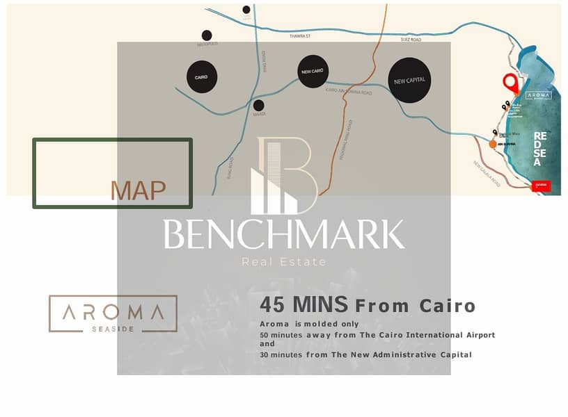 Chalet 90m for sale in installments over the longest payment period in Aroma Village Ain Sokhna the distinctive Redville phase with 30% cash discount 12