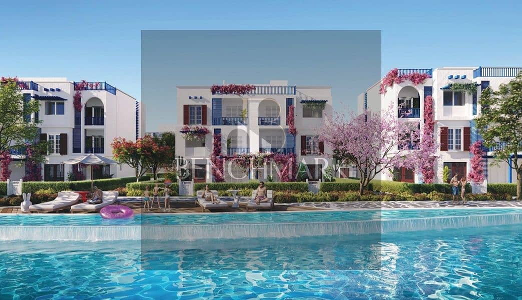 Chalet 90m for sale in installments over the longest payment period in Aroma Village Ain Sokhna the distinctive Redville phase with 30% cash discount 14