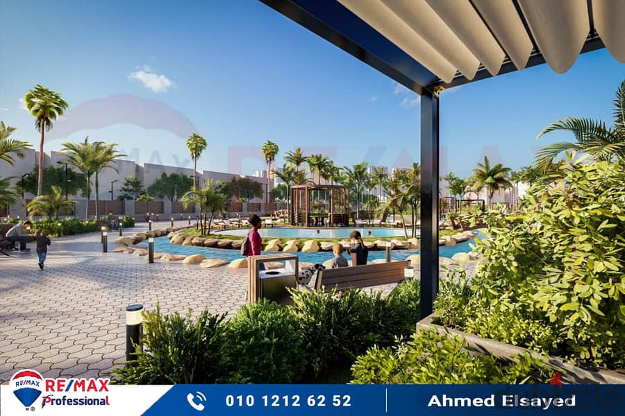 Your apartment with an open view of the villas in the heart of Sawary 5