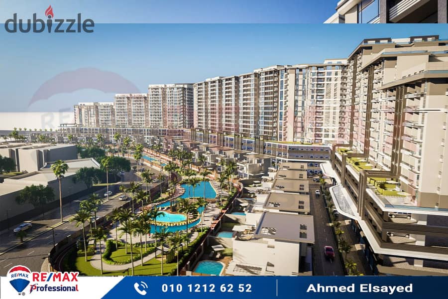 Your apartment with an open view of the villas in the heart of Sawary 8