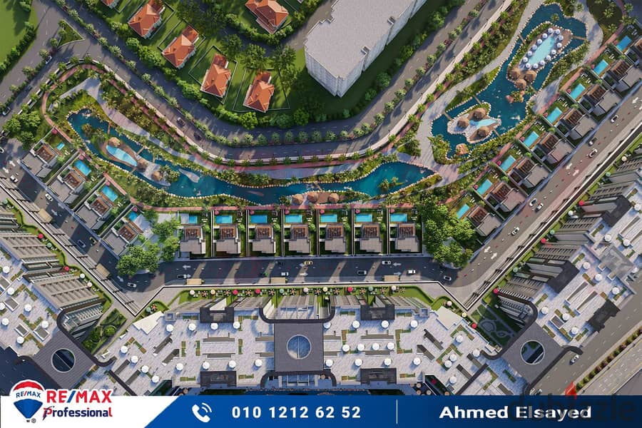 Your apartment with an open view of the villas in the heart of Sawary 16