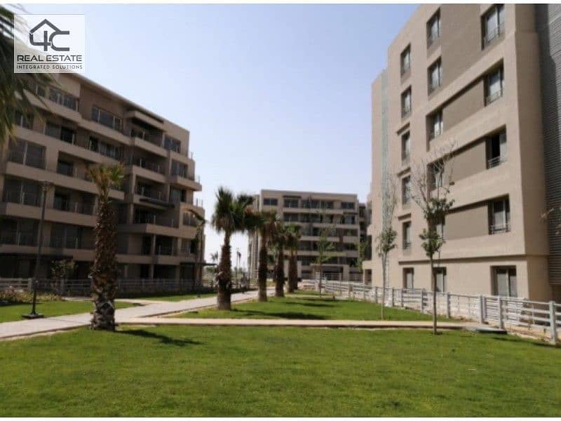 Apartment for sale in Capital Gardens Compound New Cairo with the lowest total price of 3 rooms Palm Hills Company 1