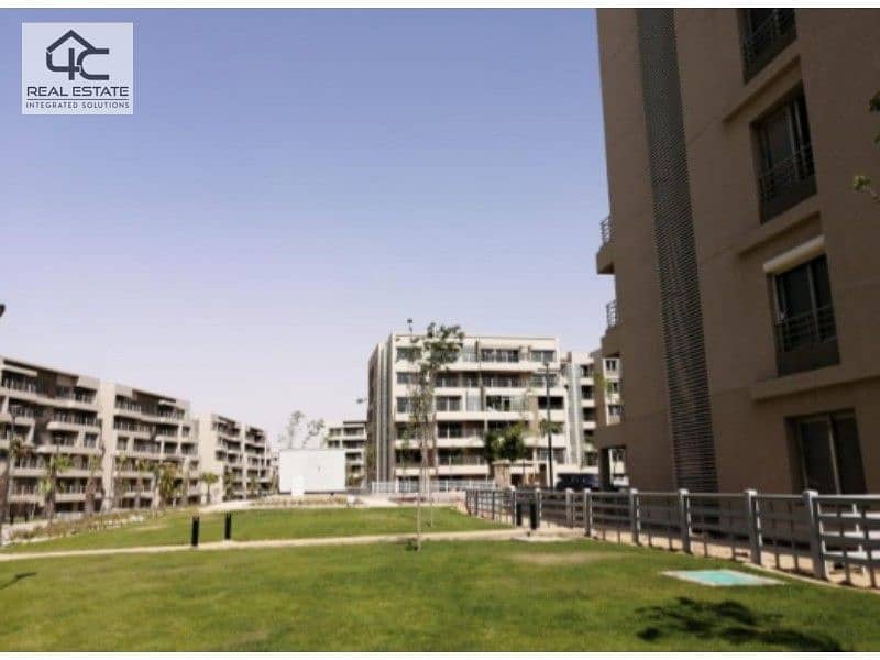 Apartment for sale in Capital Gardens Compound New Cairo with the lowest total price of 3 rooms Palm Hills Company 2