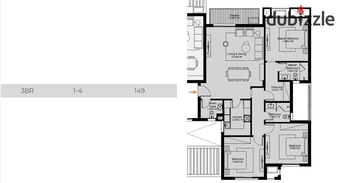 Apartment for sale fully finished Prime location 0