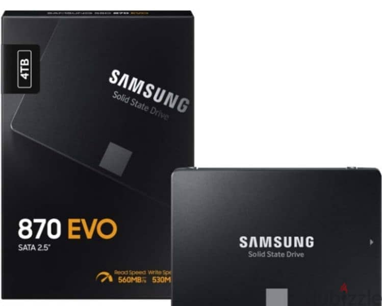 Samsung 870 EVO 4TB 2.5 inch SATA III Internal Sol15id State Drive SSD 1