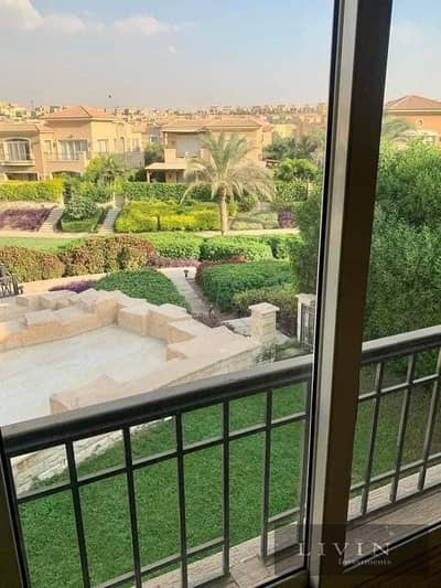 Apartment 152m, second floor, double view on landscape and water featuers for sale in Golden Square in Telal East Compound