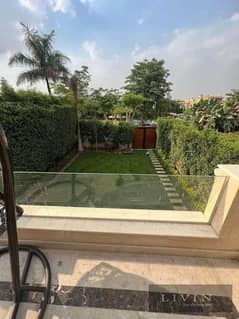 Townhouse villa for sale next to Madinaty in Sarai Compound at the entrance to Mostakbal City, 3 floors, double view, in installments