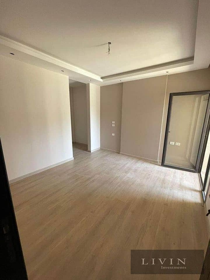 Two-bedroom apartment for sale in Telal East Extension in the Fifth Settlement in front of AUC, open view of the landscape, Telal East Compound 0