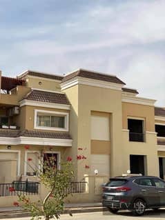 Villa for sale, area 239 m, in Butterfly Compound in Mostakbal City, directly on the Suez Road, wall by wall with Madinaty - Butterfly