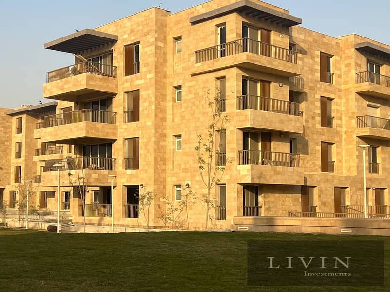 Apartment for sale, large area of ​​166 sqm, 3 rooms, open view on landscape & lagoon in Taj City Compound at the best price, down payment and install 8