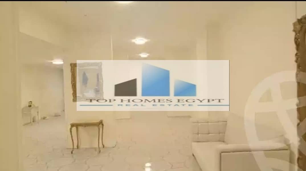 Shop space for rent 205 sqm in a prime location in Mustafa El Nahas - Nasr City 2