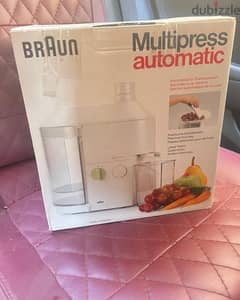 عصارة فواكه و خضروات  braun multi-press