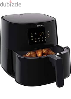 philips air fryer xl 6.2 litre اير فراير جديدة استخدمت مرتين بالكرتونة 0