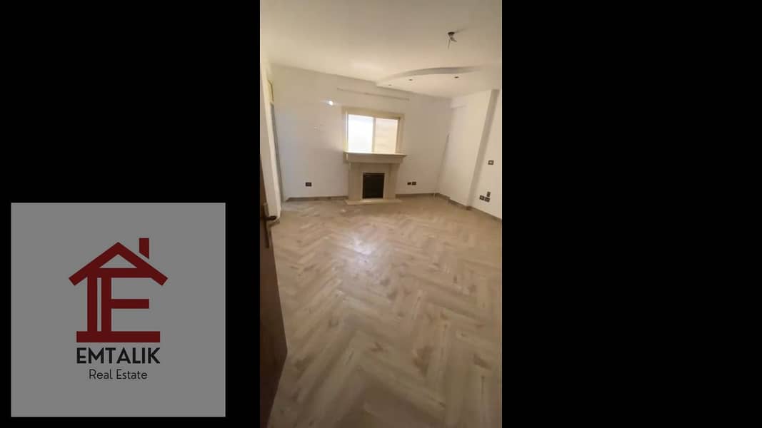 A ready to move, finished, 235 m apartment in Banafseg Omarat, First floor near North 90 street and Mohamed Nageeb Axis 13