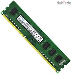 رامات كومبيوتر ٨جيجا رام ddr3 0